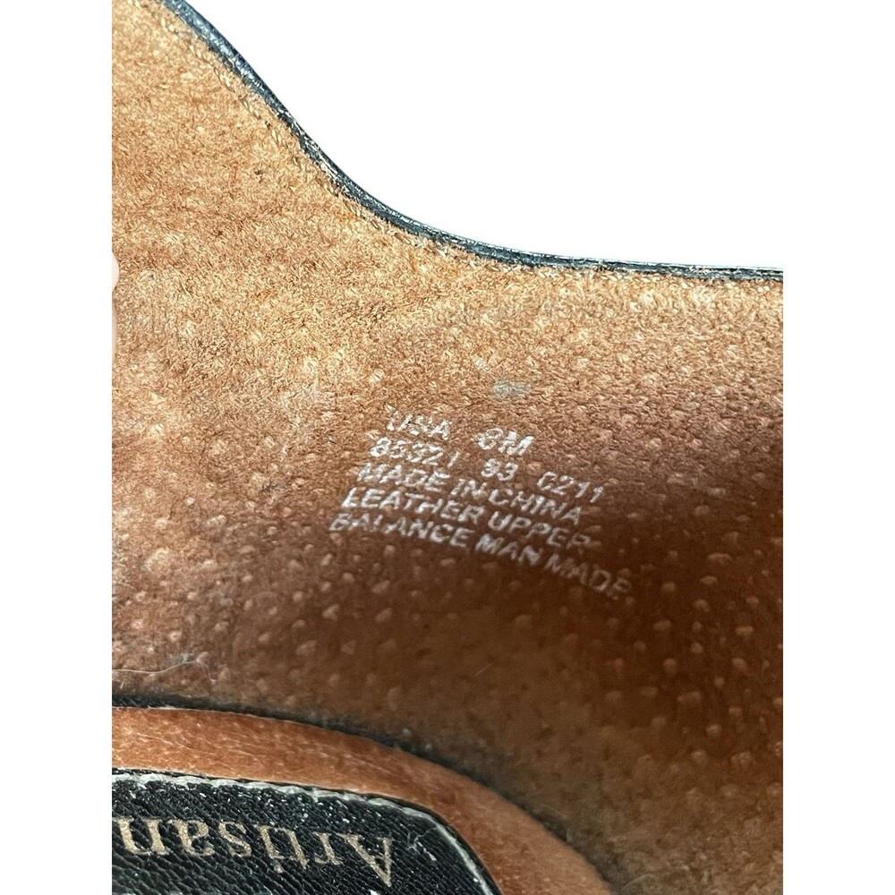 Clarks Black Lea Diamond Hart Peep Toe Heels‎ 85321 - 8 M Career Office - Picture 14 of 16